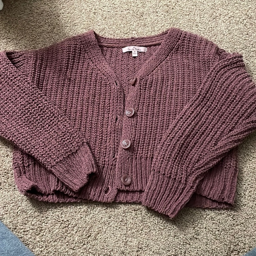love tree sweater/cardigan.